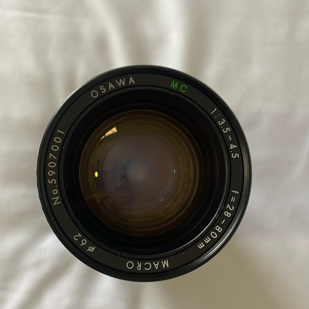 Osawa MC 1:3.5 - 4.5 no. 5907001 camera lens